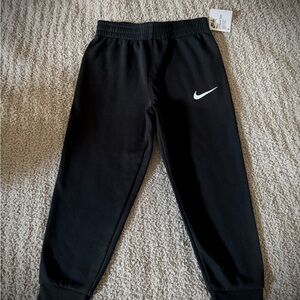 “Nike” Kids Black Joggers